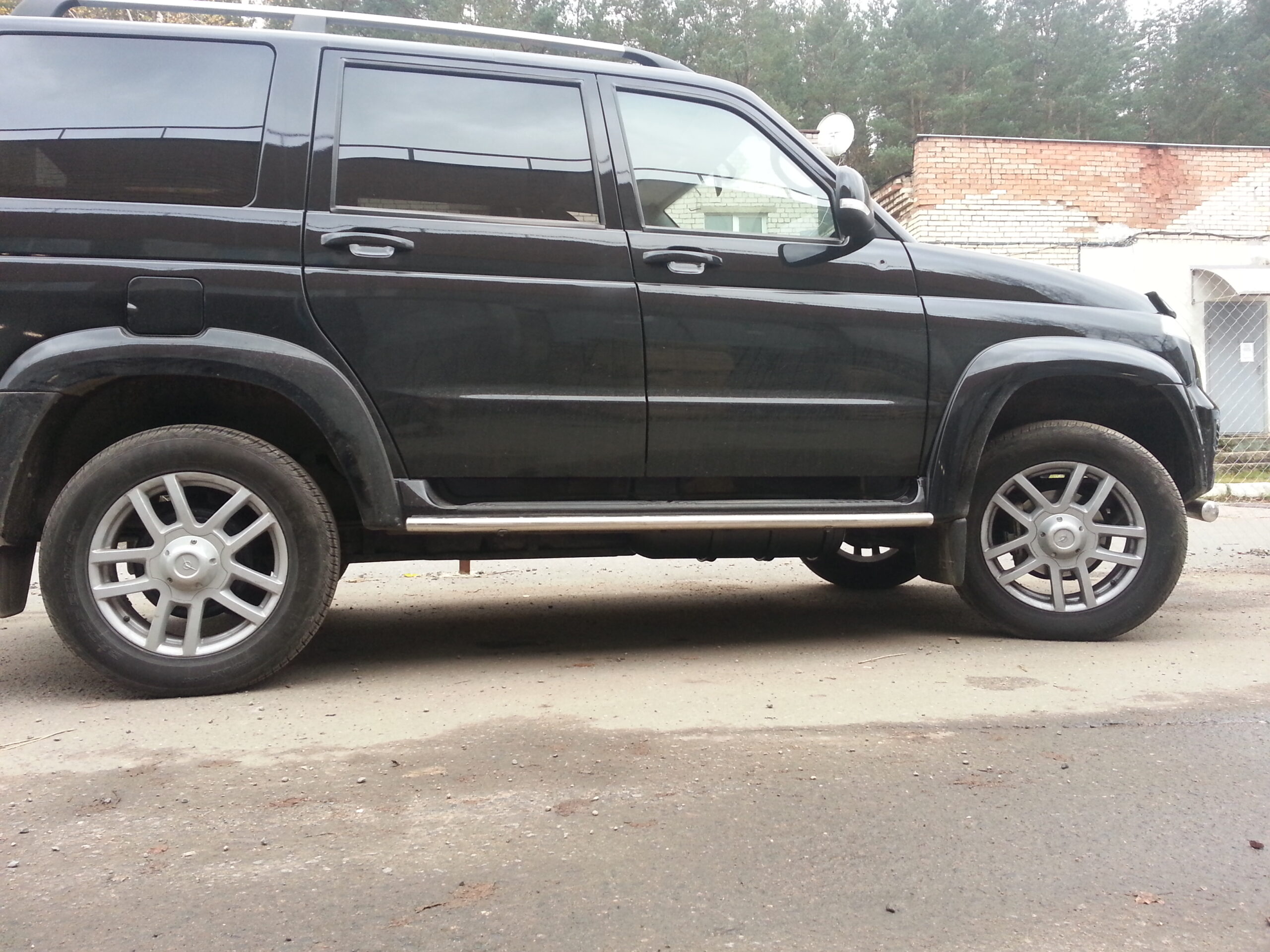 Установка ГБО на УАЗ patriot с одним бензобаком