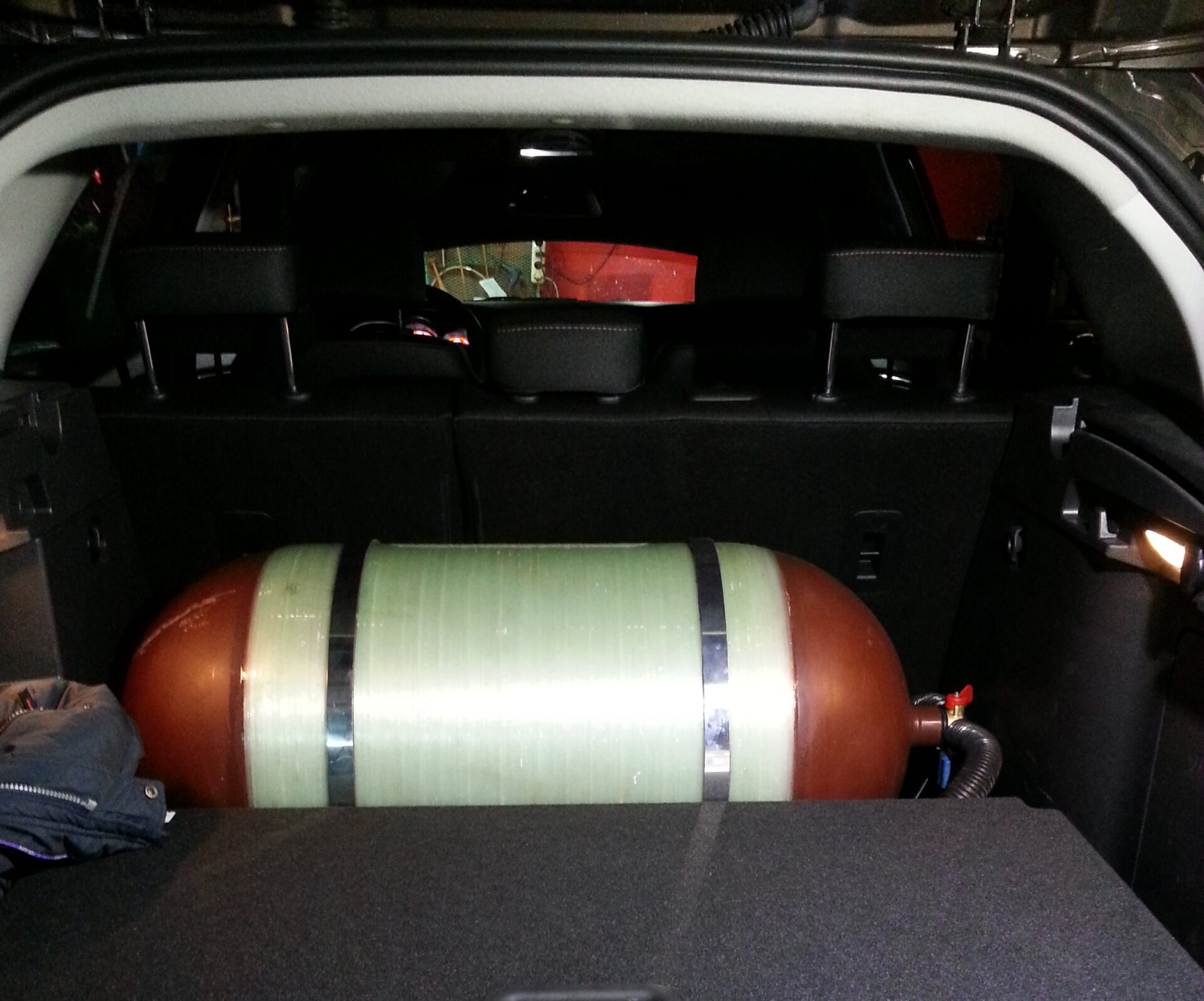 Установка метанового ГБО BRC на lada vesta sw